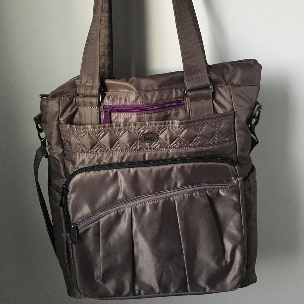 Lug Bag, Dark Taupe, NWT